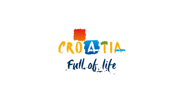 Logo Kroatische Toeristenorganisatie - Croatia - Full of Life - op transparante achtergrond - 600 * 337 pixels